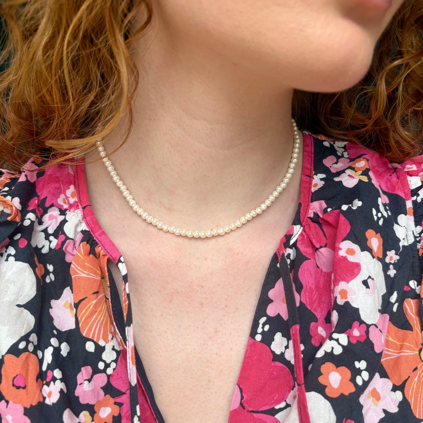 Classic String of Pearls Necklace