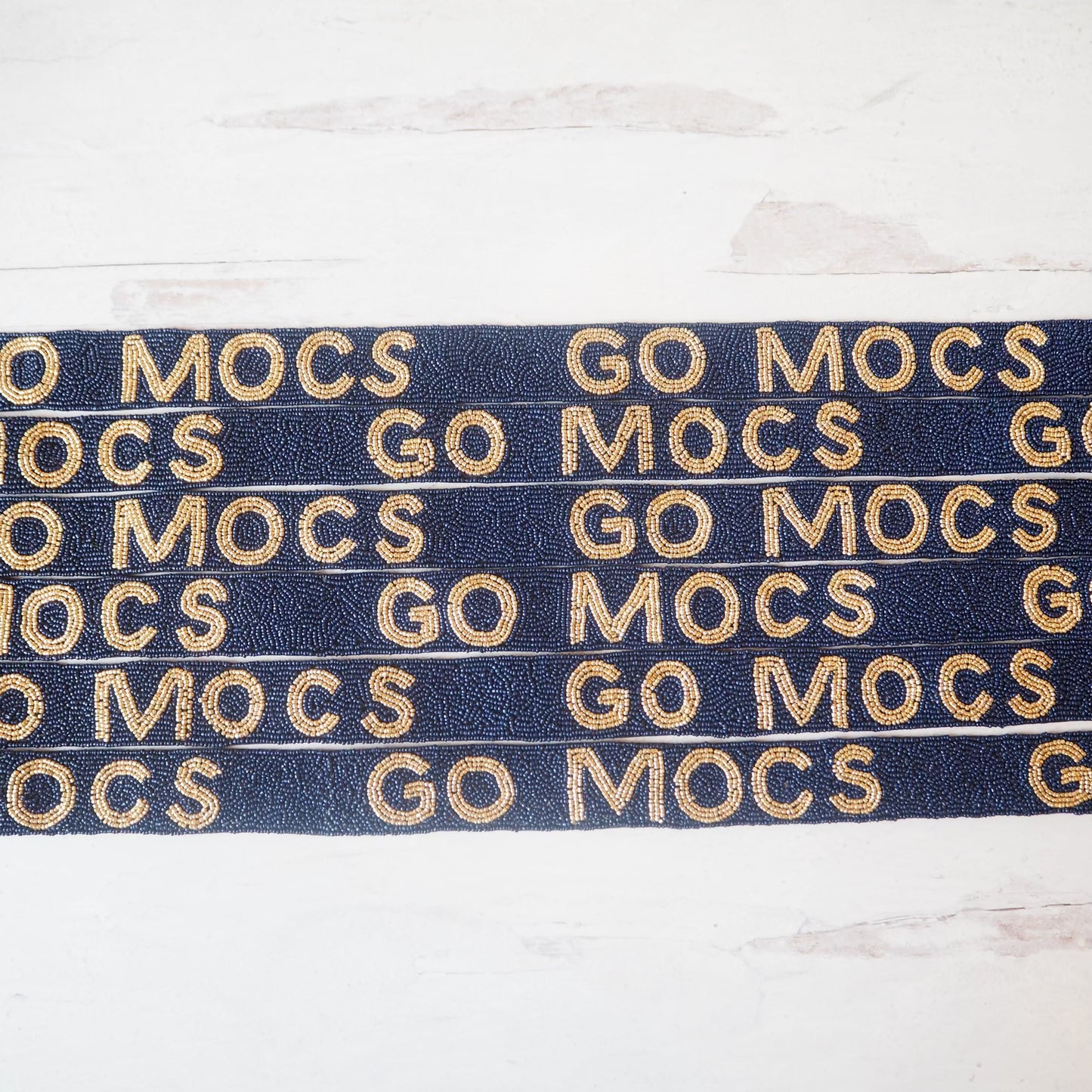 Go Mocs Beaded Purse Strap