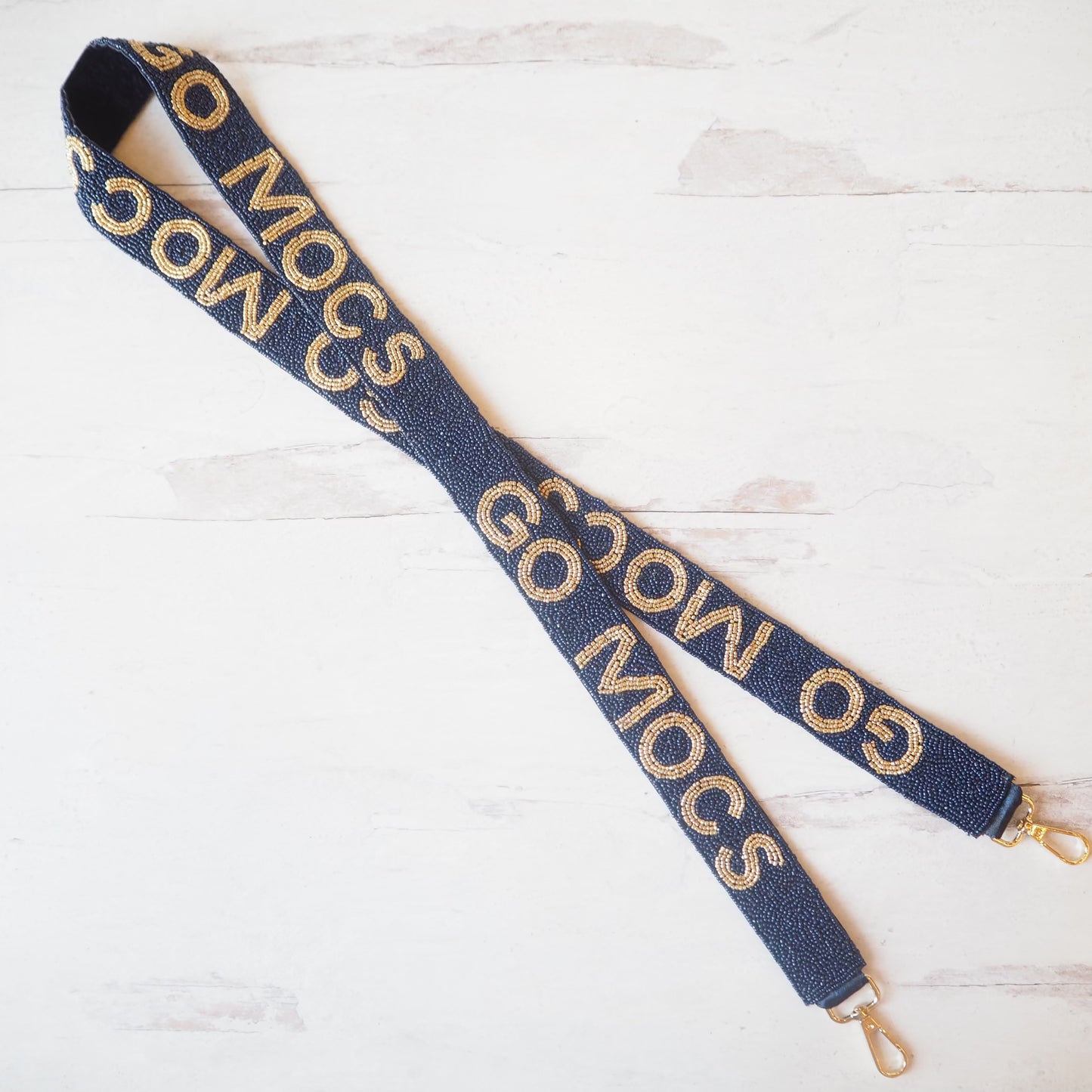 Go Mocs Beaded Purse Strap