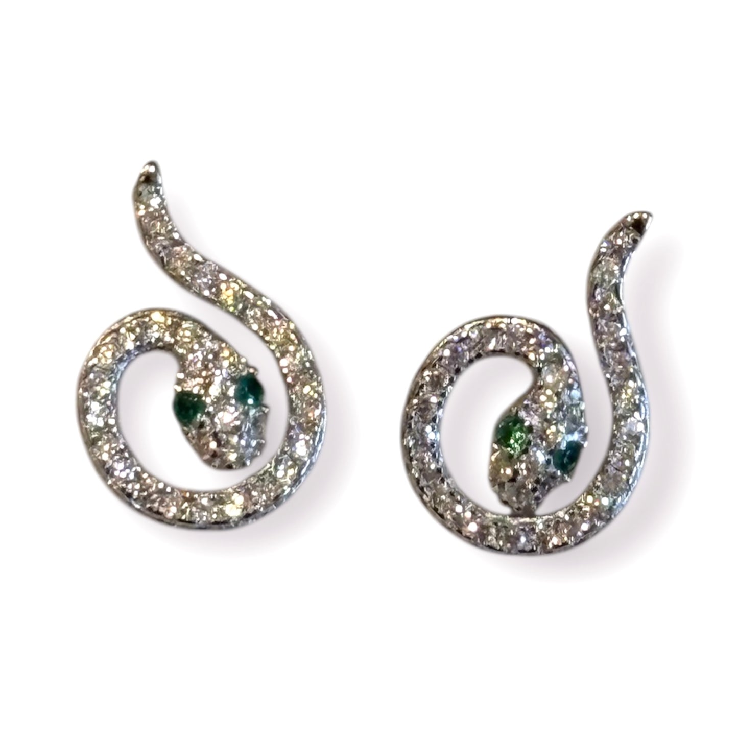 Serpent Swirl Studs