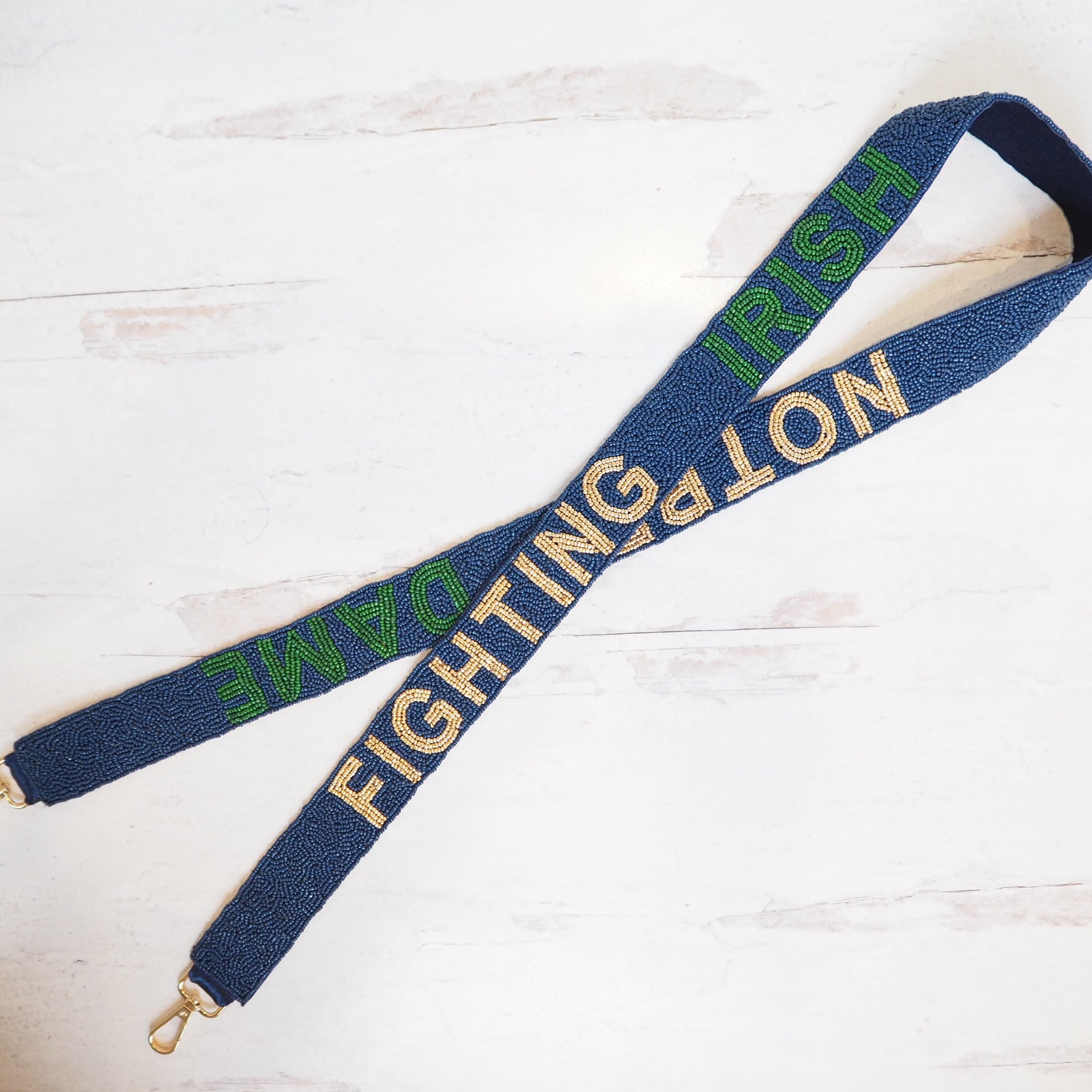 Beaded Fighting Irish Purse Strap - Boho Mamma Store