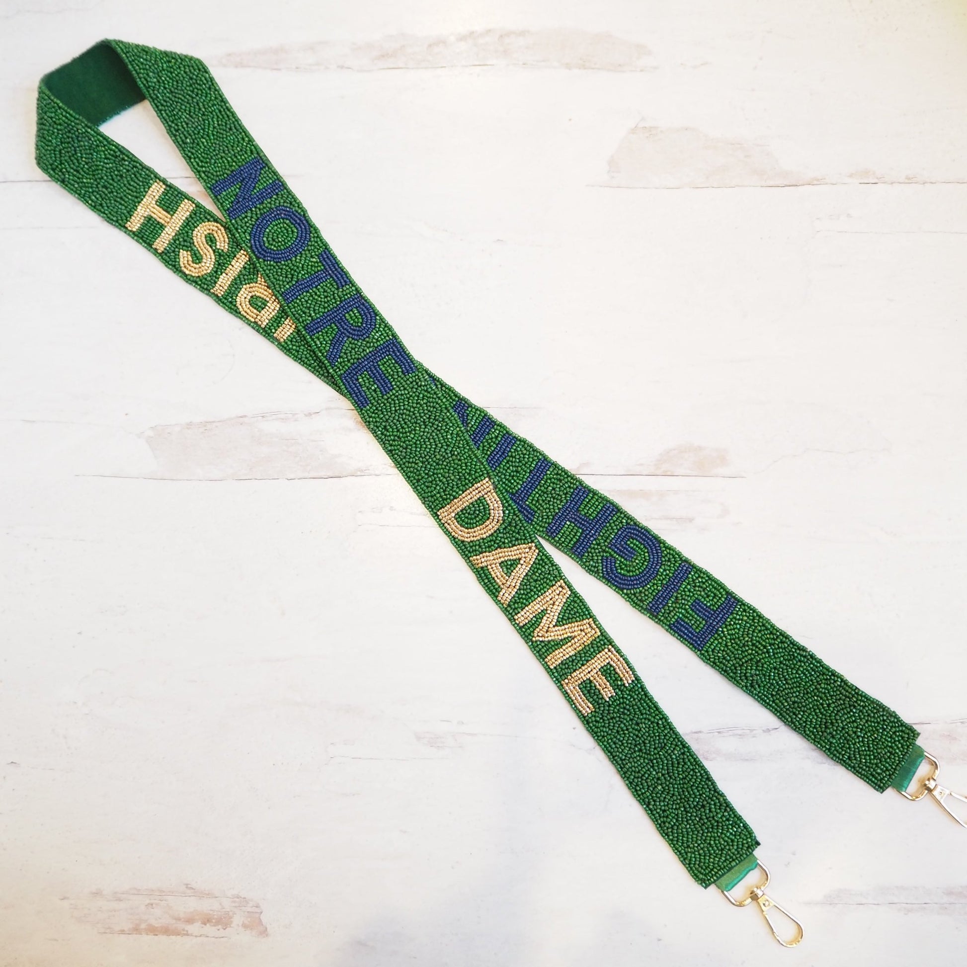 Beaded Fighting Irish Purse Strap - Boho Mamma Store