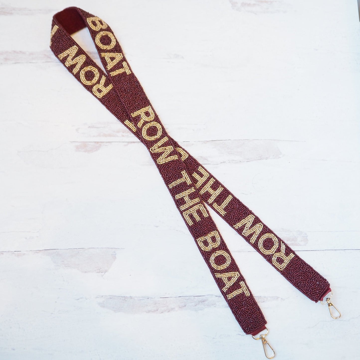 Beaded "Row the Boat" Purse Strap - Boho Mamma Store