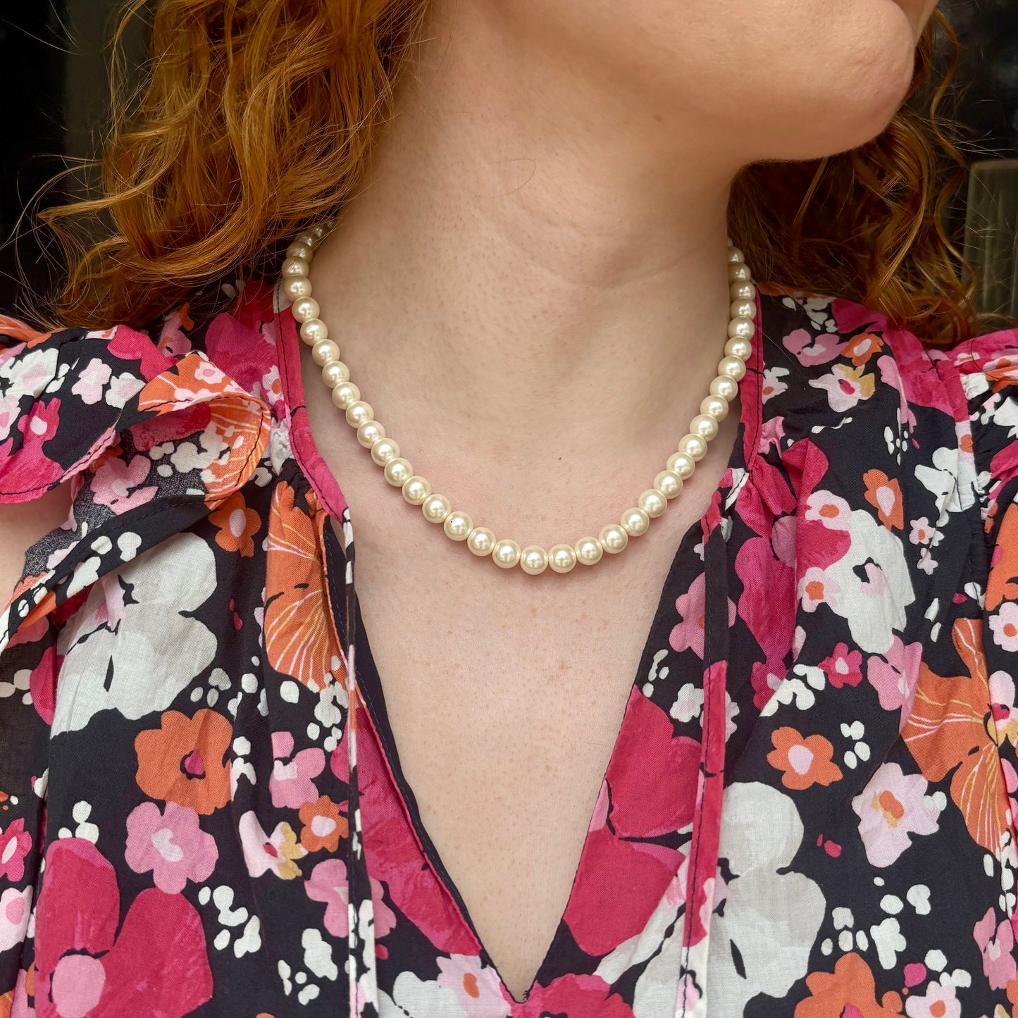 Classic String of Pearls Necklace