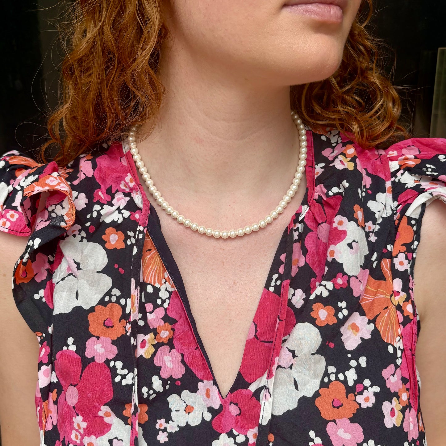 Classic String of Pearls Necklace