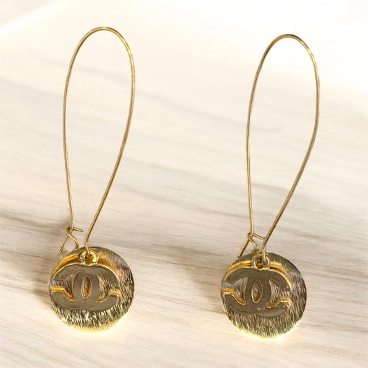 The Coco Drop Up-cycled Earrings