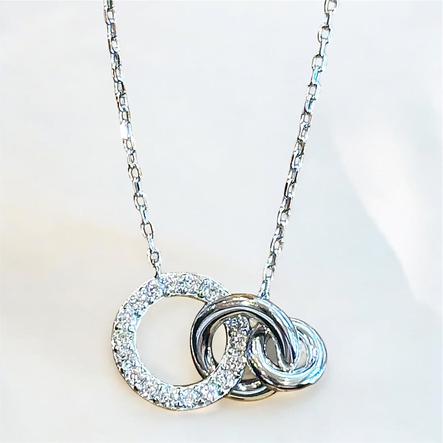 Pavé Rings Necklace