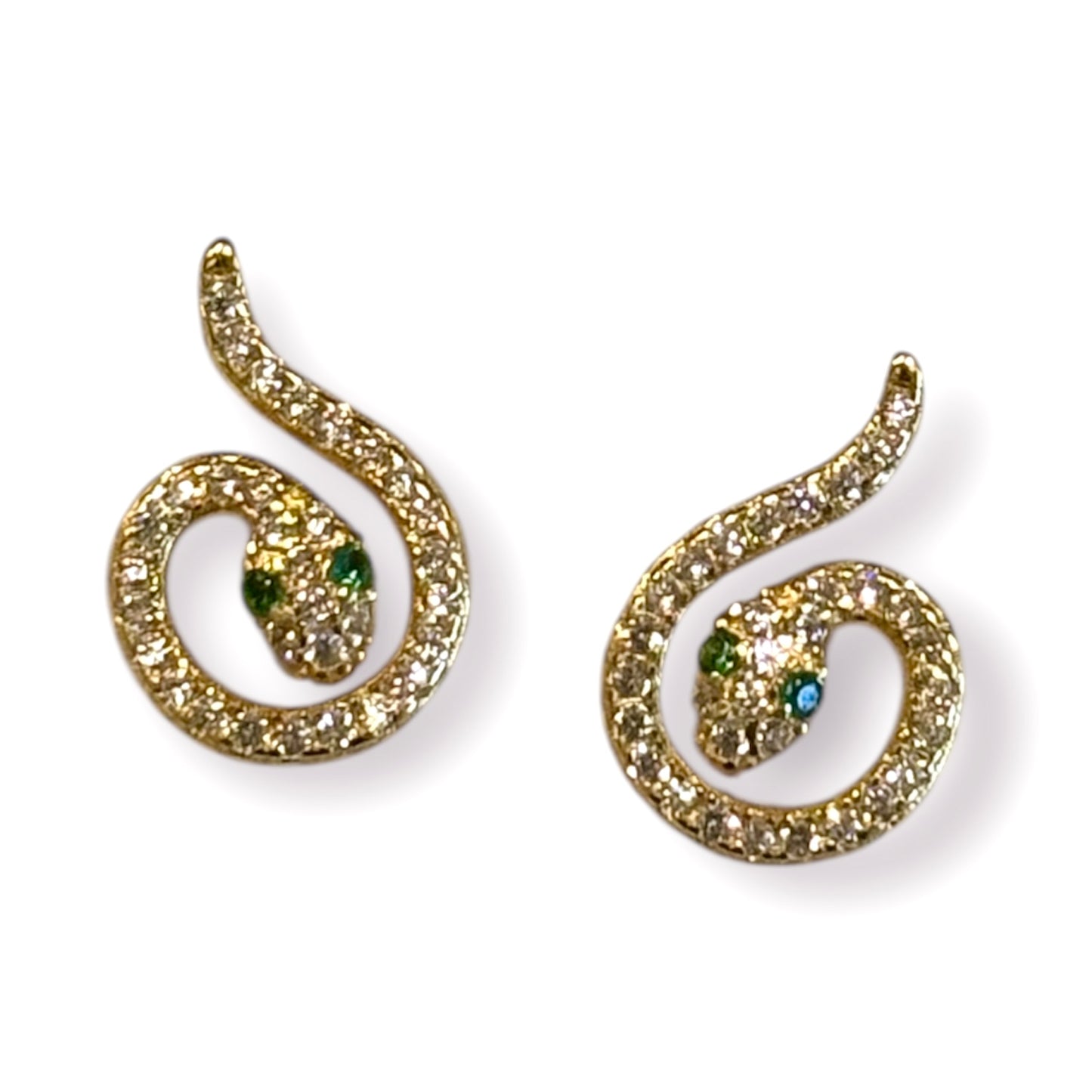 Serpent Swirl Studs