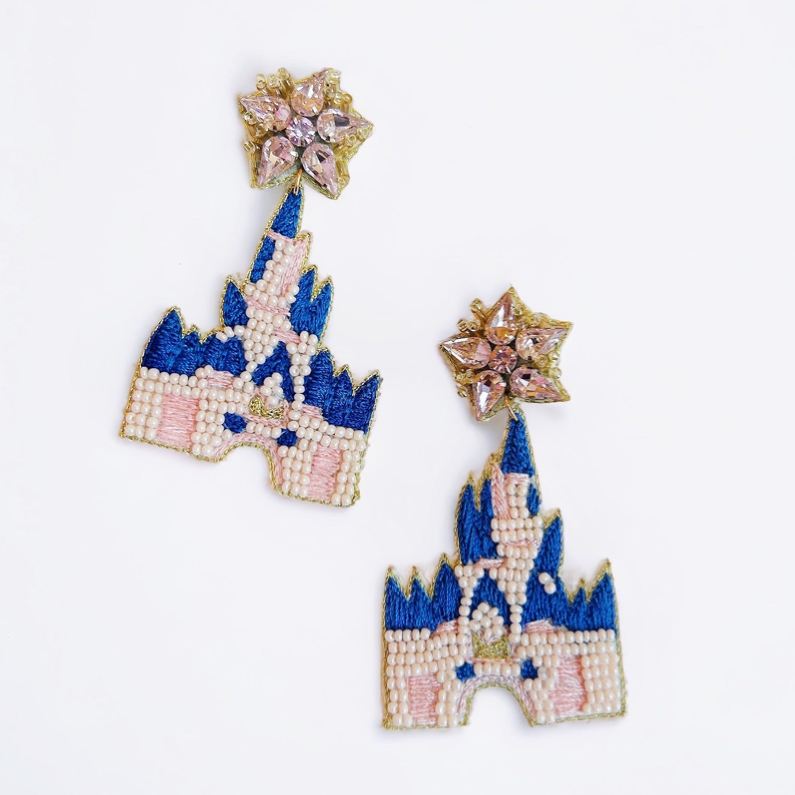 Beaded Castle Earrings - Boho Mamma Store